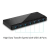 USB-хаб TP-Link UH700 7xUSB 3.0 Black (6935364010065)