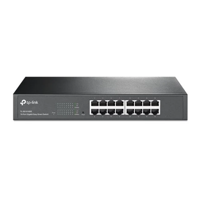 Комутатор TP-Link TL-SG1016DE керований 16 портів Gigabit Ethernet (6935364021269)
