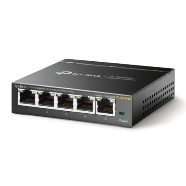 Комутатор TP-Link TL-SG105E керований 5 портів Gigabit Ethernet (6935364022037)