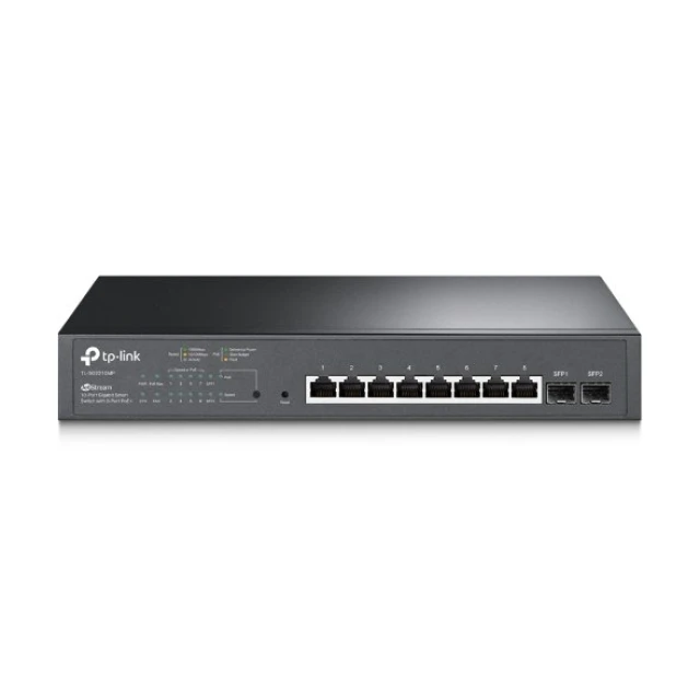 Комутатор TP-Link JetStream TL-SG2210MP 10-портовий Gigabit Smart PoE (6935364030674)
