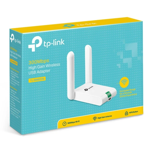 Wi-Fi адаптер TP-Link TL-WN822N USB 300 Mbps (6935364050542)
