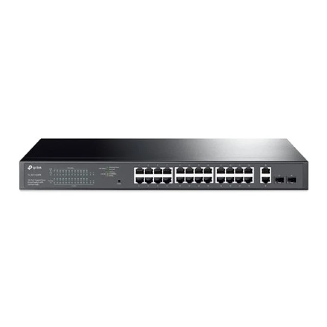 Мережевий комутатор TP-Link TL-SG1428PE 28 портів 24 PoE+ 2 SFP (6935364072209)