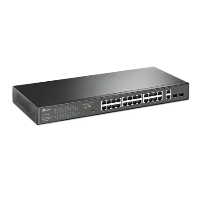 Мережевий комутатор TP-Link TL-SG1428PE 28 портів 24 PoE+ 2 SFP (6935364072209)