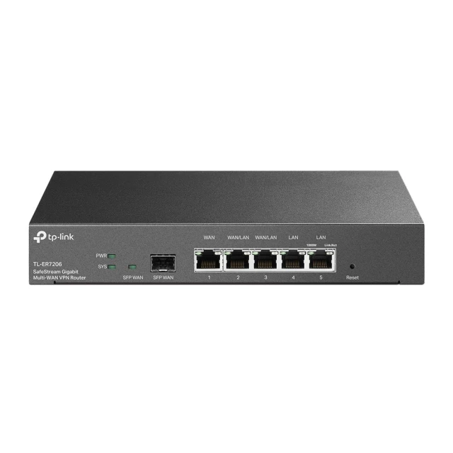 Маршрутизатор TP-Link SafeStream ER7206 Gigabit Multi-WAN VPN 10/100/1000 Mbit/s (6935364072391)