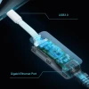 Мережева карта TP-Link UE300C USB 3.0 Type-C 10/100/1000 Mbps (6935364072599)
