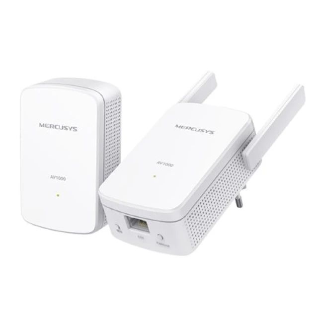 Powerline адаптер Mercusys MP510 KIT AV1000 Gigabit Wi-Fi 1000 Mbit/s (6935364072698)