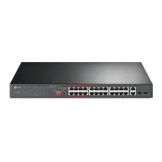 Мережевий комутатор TP-Link TL-SL1226P 26 портів 24 PoE+ 2 SFP (6935364089443)