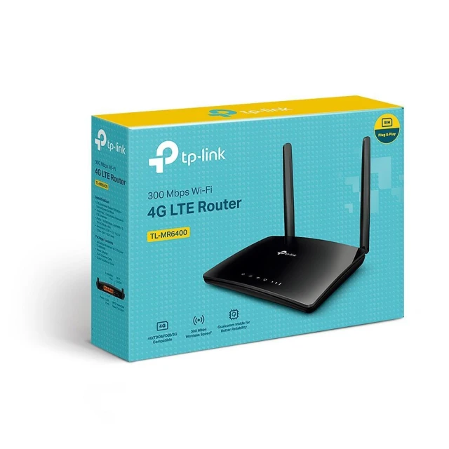 Маршрутизатор TP-Link MR6400 4G LTE 802.11n (KOM0969)