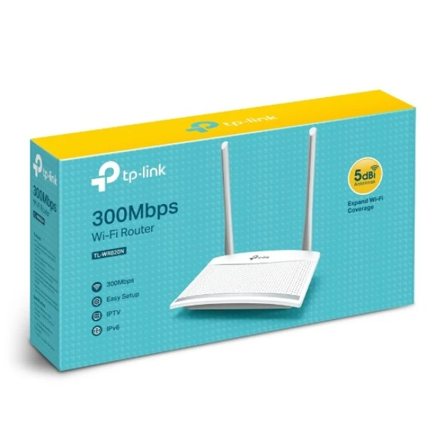 Роутер TP-Link TL-WR820N 802.11n 300 Мбит/с (6935364099695)