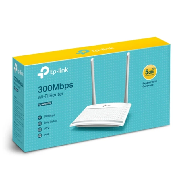 Роутер TP-Link TL-WR820N 802.11n 300 Мбит/с (6935364099695)