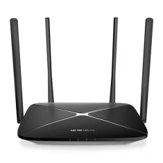 Wi-Fi Mercusys 5 роутер AC12G 802.11ac 300+867 Mbit/s 1xWAN 3xLAN (6935364099787)