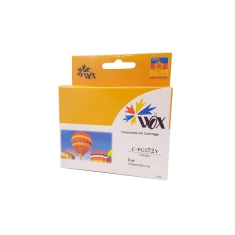Картридж Wox WOX-C72YN для Canon PGI-72Y 6406B001 Yellow (6935482027631)