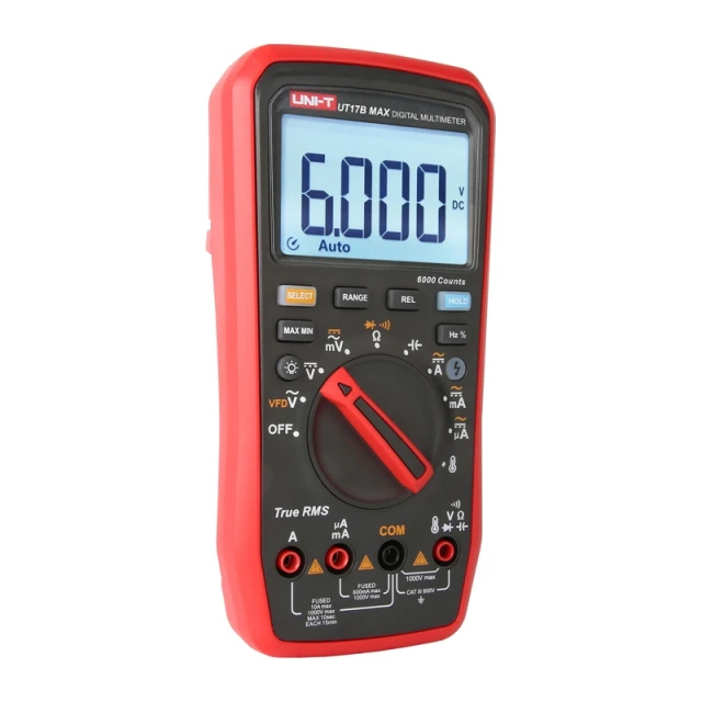 Мультиметр цифровий UNI-T True RMS UT17B MAX