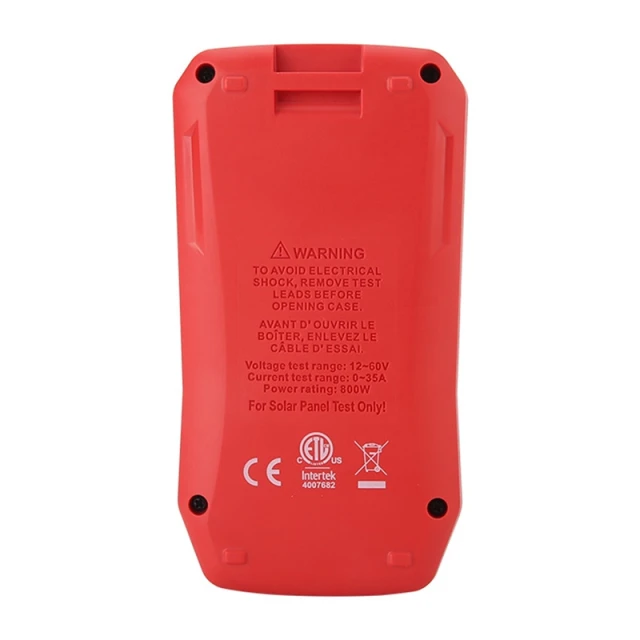 Тестер солнечных систем MPPT UNI-T UT673PV