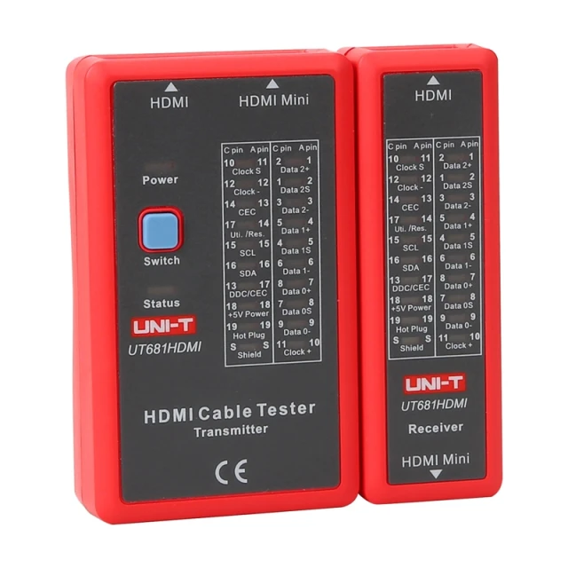 Тестер кабелів UNI-T HDMI UT681HDMI (6935750568125)