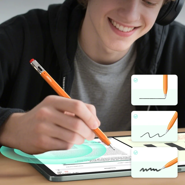Стилус Metapen Pencil Air8 Pro X для iPad Orange (6936360611102)
