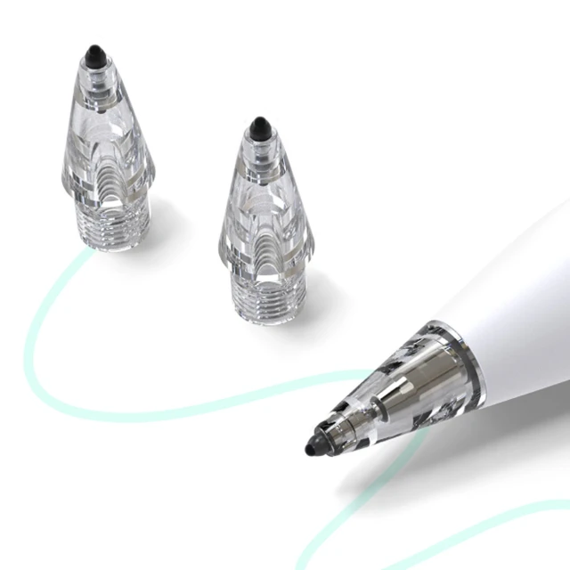 Насадки для стилусів Metapen Air-Flex Tips Transparent (6936360611201)
