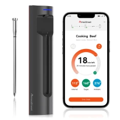 Термометр кухонний Meatmeet S Pro Bluetooth для гриля Gray (6936360611409)