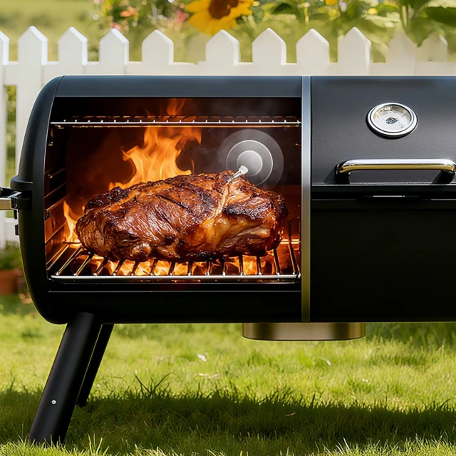 Термометр кухонний Meatmeet X Pro з додатком Bluetooth/WiFi Black (6936360611508)