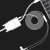Адаптер Orico PTAV USB-C to VGA + 3.5mm Jack 0.15m Silver (6936761838993)
