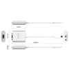 Адаптер Orico PTAV USB-C to VGA + 3.5mm Jack 0.15m Silver (6936761838993)