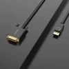 Кабель Orico XD-DTD DisplayPort to DVI 4K 1 m Black (6936761873086)