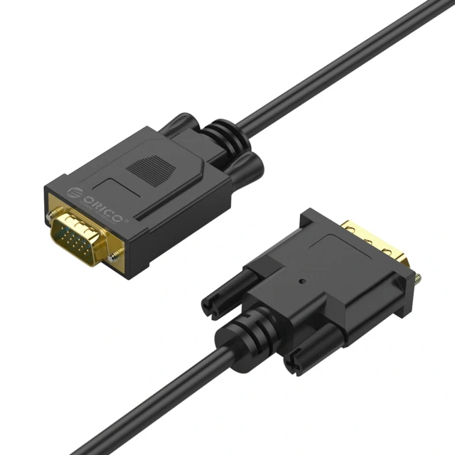 Адаптер Orico XD-DITV DVI 24+1 на VGA Full HD 5 м Black (6936761873116)
