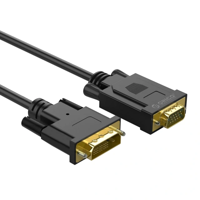 Адаптер Orico XD-DITV DVI 24+1 на VGA Full HD 5 м Black (6936761873116)
