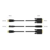 Кабель Orico XD-DTD DisplayPort to DVI 4K 2м (6936761873154)
