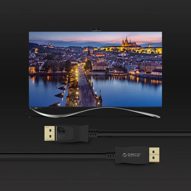 Кабель Orico XD-DTD DisplayPort to DVI 4K 3м (6936761873161)