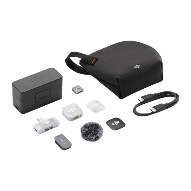 Система беспроводных микрофонов DJI Mic Mini 2 (1 TX + 1 Mobile RX + зарядный кейс) (CP.RN.00000533.01)