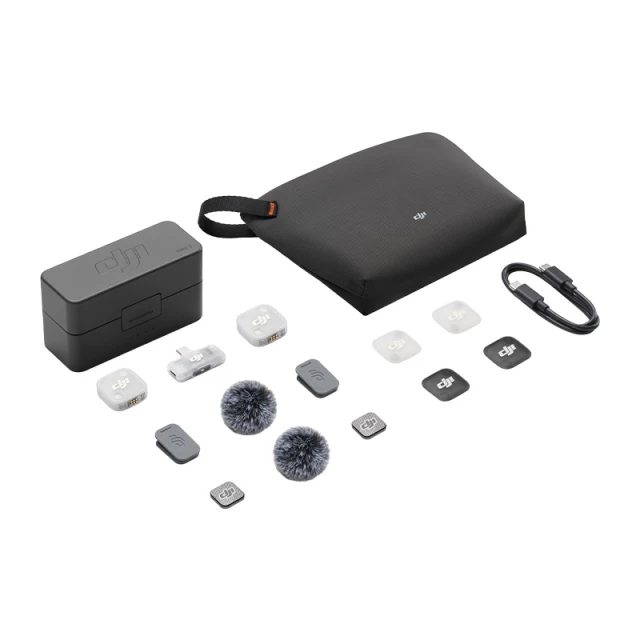 Мікрофонна система DJI Mic Mini 2 2TX + 1RX + кейс (CP.RN.00000532.01)