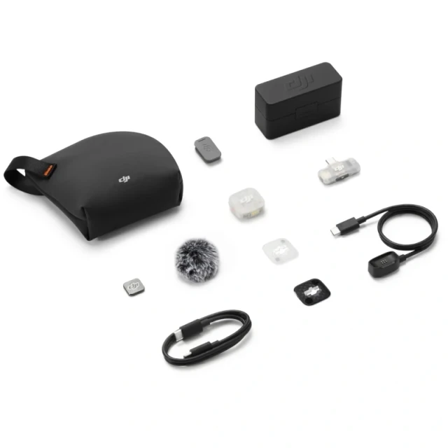 Система беспроводных микрофонов DJI Mic Mini 2S (1TX + 1RX mobile + зарядный кейс) (CP.RN.00000559.01)