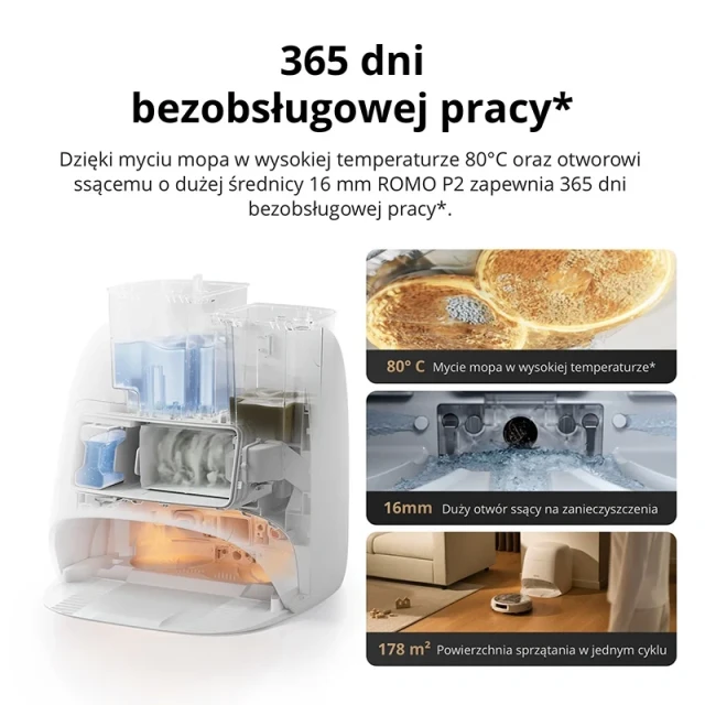 Робот-пилосос DJI ROMO A2 (6937224160514)