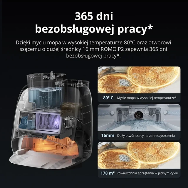 Робот-уборщик DJI Romo P2 Clean More Combo (CP.CR.00000112.01)