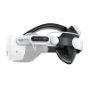 Стрічка на голову з акумулятором BoboVR E3 Pro для Meta Quest 3 і 3S White/Black (E3 PRO STRAP)