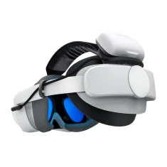 Головна стрічка BoboVR P4U з батареєю для PICO 4 Ultra/Ultra Enterprise Black White