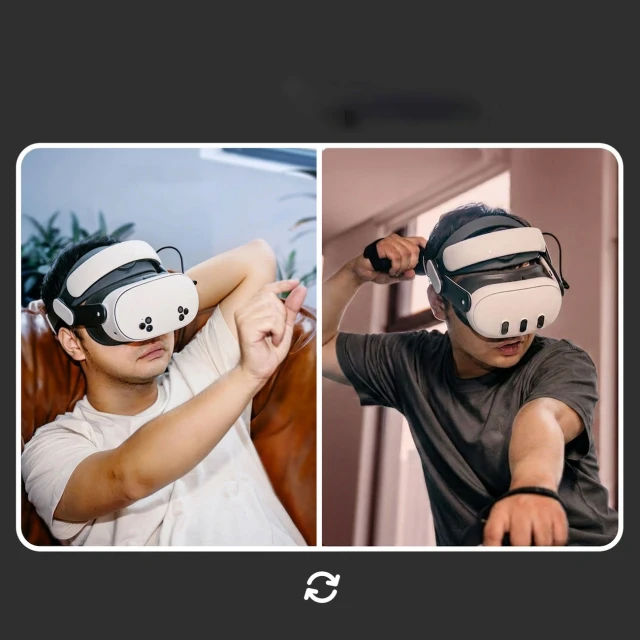 Ремінець на голову BoboVR M3 для Meta Quest 3 | 3S White (6937267000570)