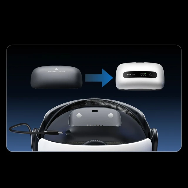 Ремінець на голову BoboVR M3 для Meta Quest 3 | 3S White (6937267000570)
