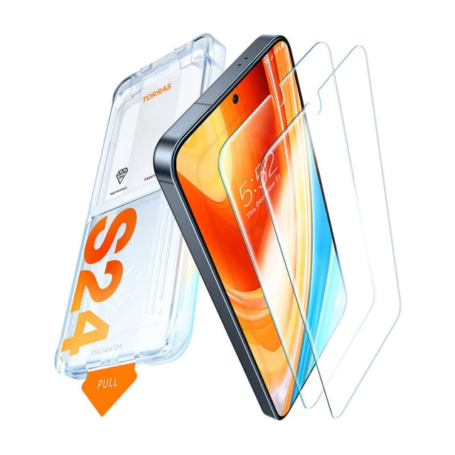 Скло загартоване Torras Install Master Samsung Galaxy S24+ (X00FX1288)
