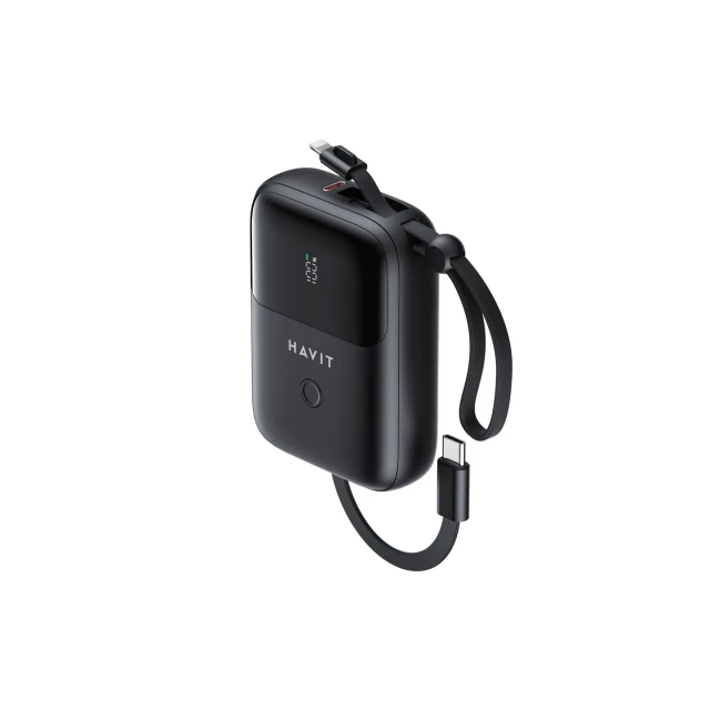 Портативний зарядний пристрій Havit PB5215 10000 mAh Black (6939119067045)