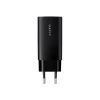 Мережевий зарядний пристрій Havit UC20 2x USB-C + USB-A Black (6939119067519)