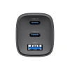 Мережевий зарядний пристрій Havit UC20 2x USB-C + USB-A Black (6939119067519)