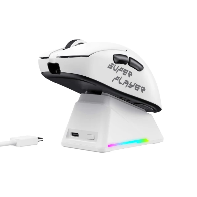 Миша Havit StarBlaze-1 бездротова ігрова White-Black (6939119070441)