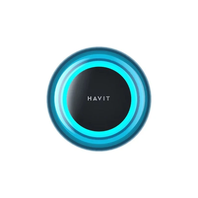 Портативна колонка Havit RGB SK889BT Black (6939119075507)