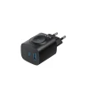 Сетевое зарядное устройство Havit UC132 USB-C + USB-A (6939119081065)