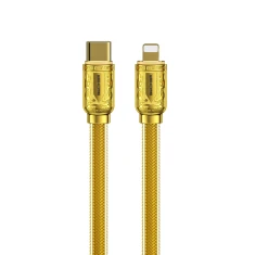 Кабель Wekome Sakin Series USB-C to Lightning PD 20W 1m Gold (WK-WDC-163)