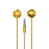 Навушники Wekome Sakin Series 3.5 mm Gold (WK-YC05)