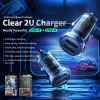 Автомобильное зарядное устройство Wekome Vanguard Series 2x USB-A Fast Charging 15W Black (WK-WP-C40)