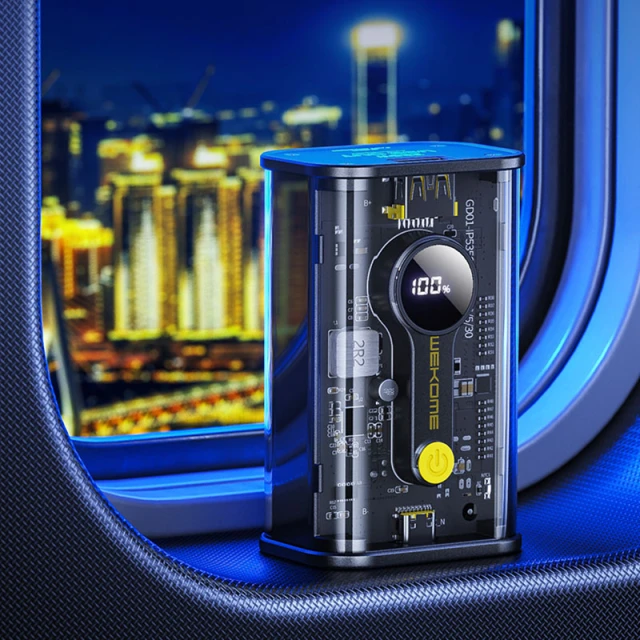 Павербанк Wekome Vanguard 10000 mAh 22.5W Black (WK-WP-333)